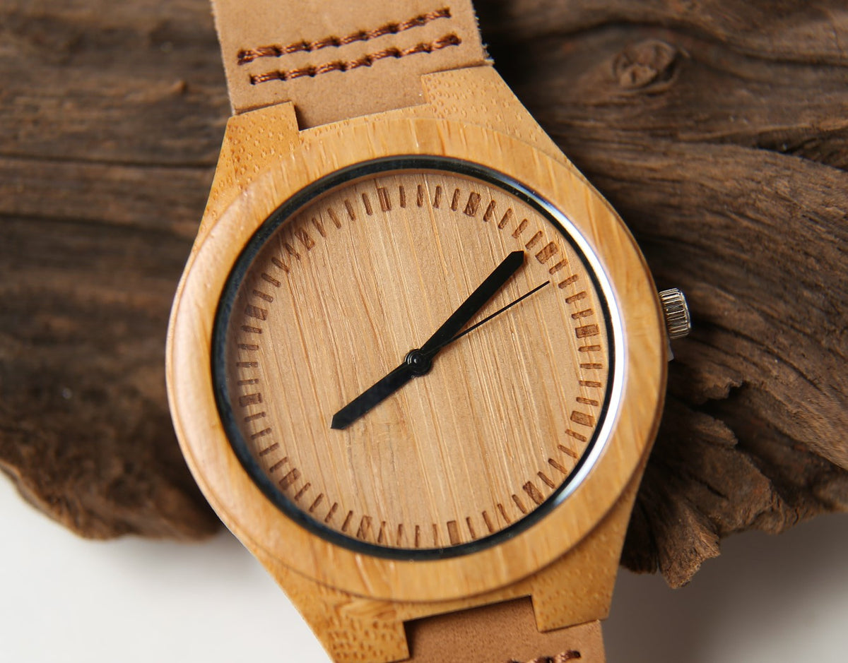 Unisex Wooden Wrist Watch With Engraving Option